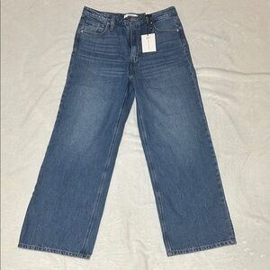 NWT - Zenana Outfitters Wide Leg Jeans - Blue - Size 30